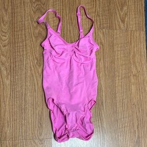 SKIMS Vibrant Pink Bodysuit